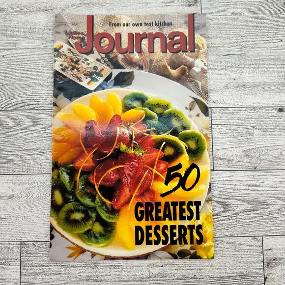 Ladies Home Journal 50 Greatest Desserts Cookbook Booklet Recipes - Picture 9 of 10